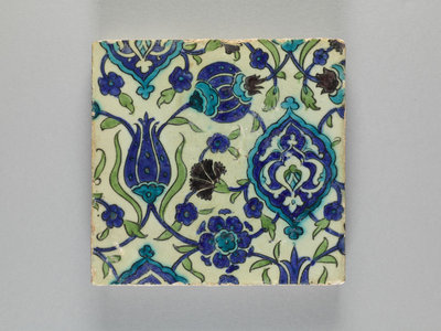 Tile, 16th or 17th century, Damascus