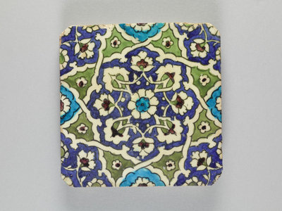 Tile, 16th or 17th century, Damascus