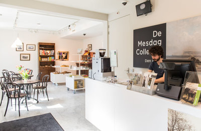The shop and cafe of The Mesdag Collection