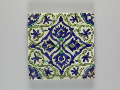 Tile, 16th or 17th century, Damascus